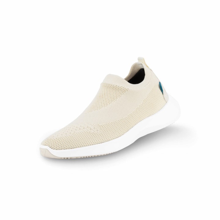 vessi_australia_linen_beige_womens_everyday_move_slip_ons.jpg Vessi Australia Linen Beige Women's Everyday Move Slip-ons - Image 1