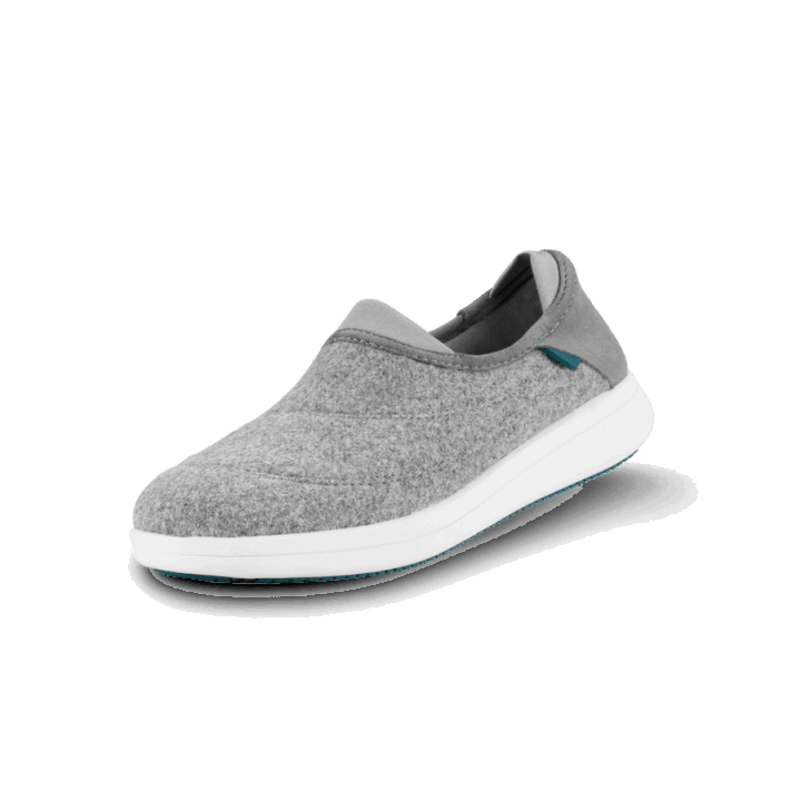 vessi_australia_slate_grey_womens_sunday_slippers.png Vessi Australia Slate Grey Women's Sunday Slippers - Image 1