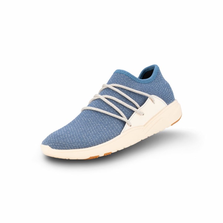 womens_city_scape_vessi_australia_river_blue_on_off_white.jpg Women's City Scape Vessi Australia River Blue On Off White - Image 1