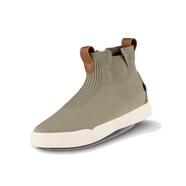 womens_weekend_chelsea_vessi_australia_olive_green_on_off_white.png Women's Weekend Chelsea Vessi Australia Olive Green On Off White - Image 1
